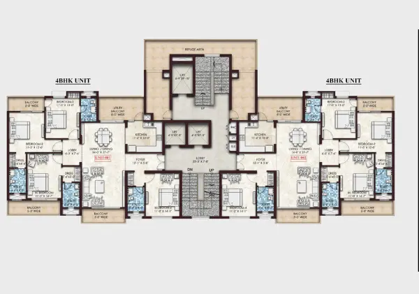 Omaxe The Lincoln Floor Plan
